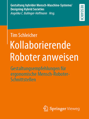 cover image of Kollaborierende Roboter anweisen
